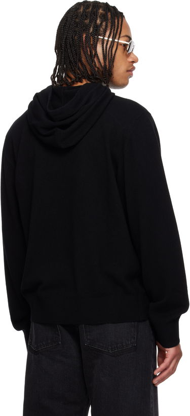 Суитчър Givenchy Wool & Cashmere Embroidered Hoodie Черно | BM90WP4YP3001, 2