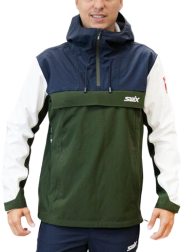 Ветровка SWIX Swix Blizzard Anorak Hoodie Многоцветен | 12471-48000, 0