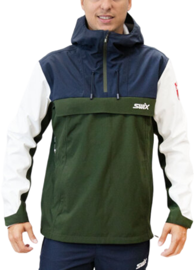 Ветровка SWIX Swix Blizzard Anorak Hoodie Многоцветен | 12471-48000
