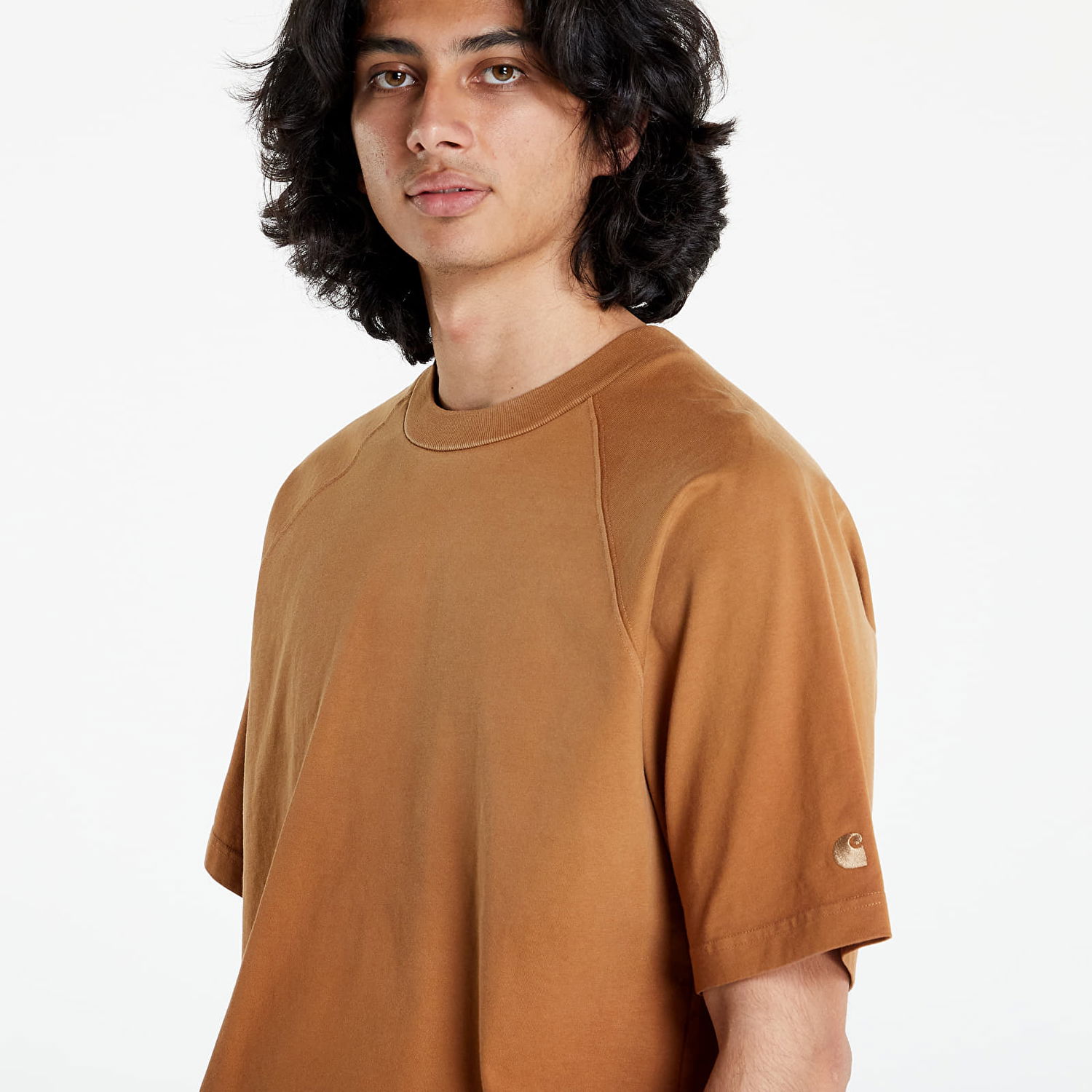 Тениска Carhartt WIP S/S Sol T-Shirt Кафяво | I030108.HZEU, 1