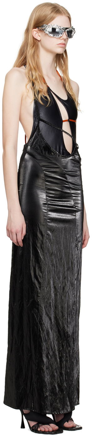 Pокля Ottolinger Ottolinger Strap Maxi Dress Черно | 1102204, 1