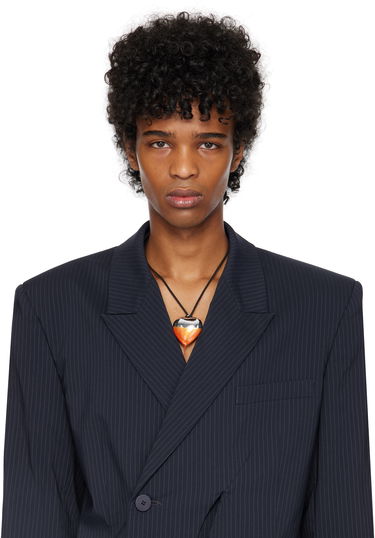 Колие Ottolinger Ottolinger Knotted Heart Pendant Necklace Оранжево
 | 12590022501, 3