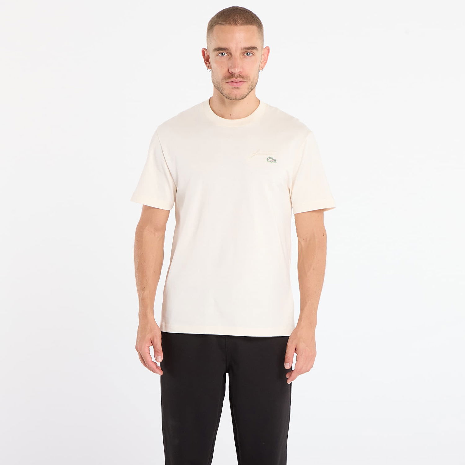 Тениска Lacoste Tee-Shirt Lapland Бежово | TH5492 XFJ, 0