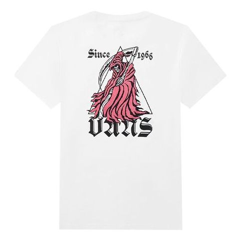 Тениска Vans Grim Reaper Graphic Short Sleeve T-Shirt Бяло | VN0A4MM2WHT, 0
