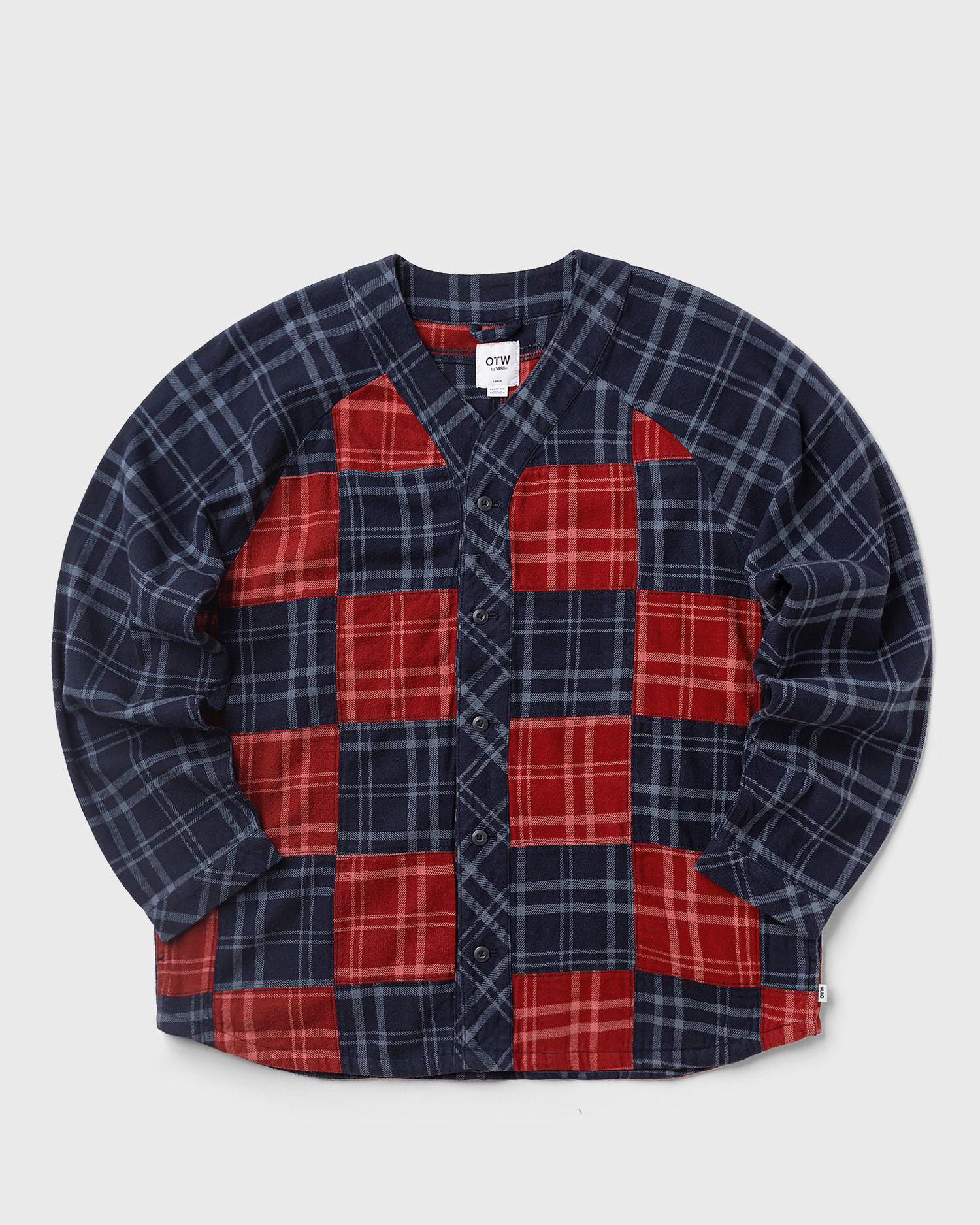 Риза Vans OTW Flannel Blocked Button-Down Shirt Многоцветен | VN000R5TJDU1, 0