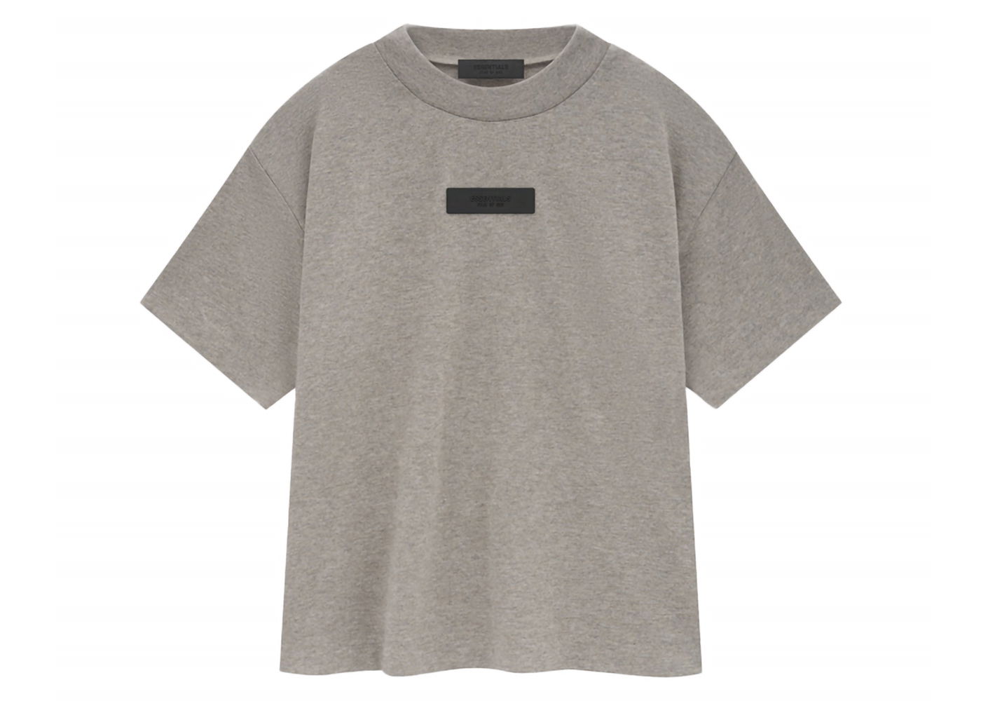 Тениска Fear of God Core Collection S/S Tee Heather Grey Сиво | 125SU245441FW, 0