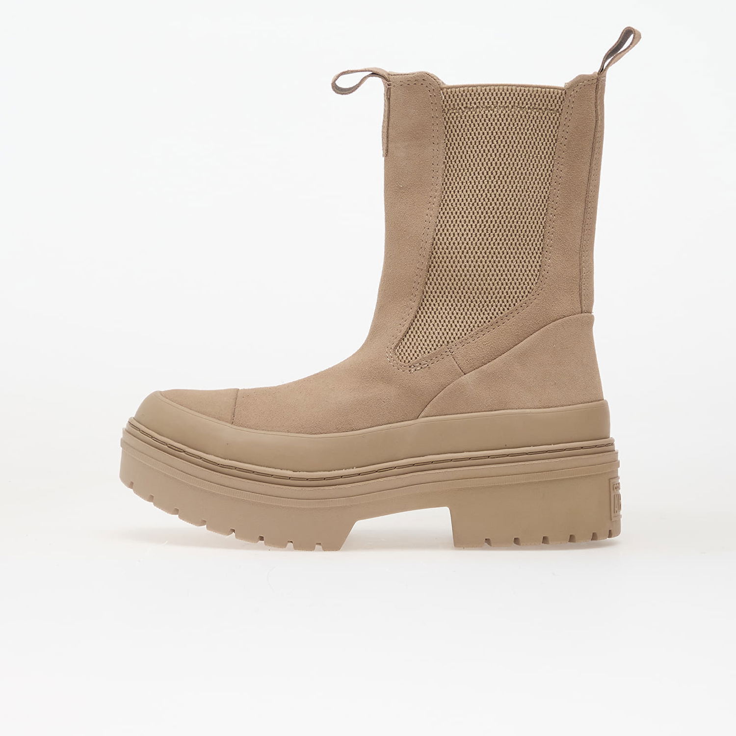 Кецове и обувки Converse Chuck Taylor All Star Lugged Heel Chelsea Boot Suede Бежово | A14544C, 0