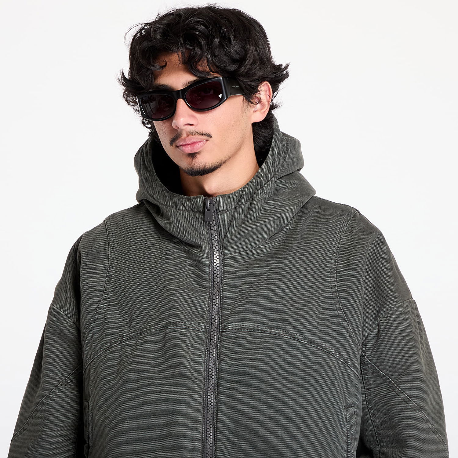 Суитчър HELIOT EMIL Dux Worker Jacket Зелено | AW24_W_02_142_DGY05, 1