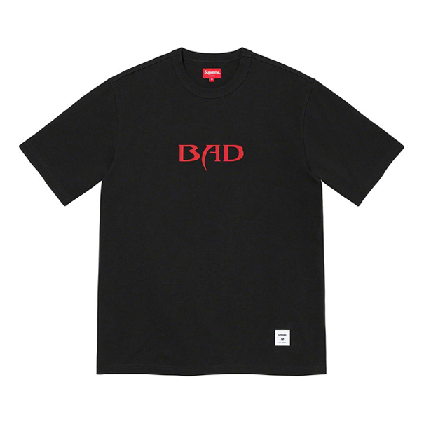 Тениска Supreme Bad Graphic Short Sleeve T-Shirt Черно | SUP-SS22-102