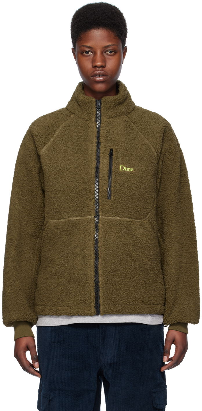 Яке Dime Zip Jacket Кафяво | DIMEHO234BRW, 0