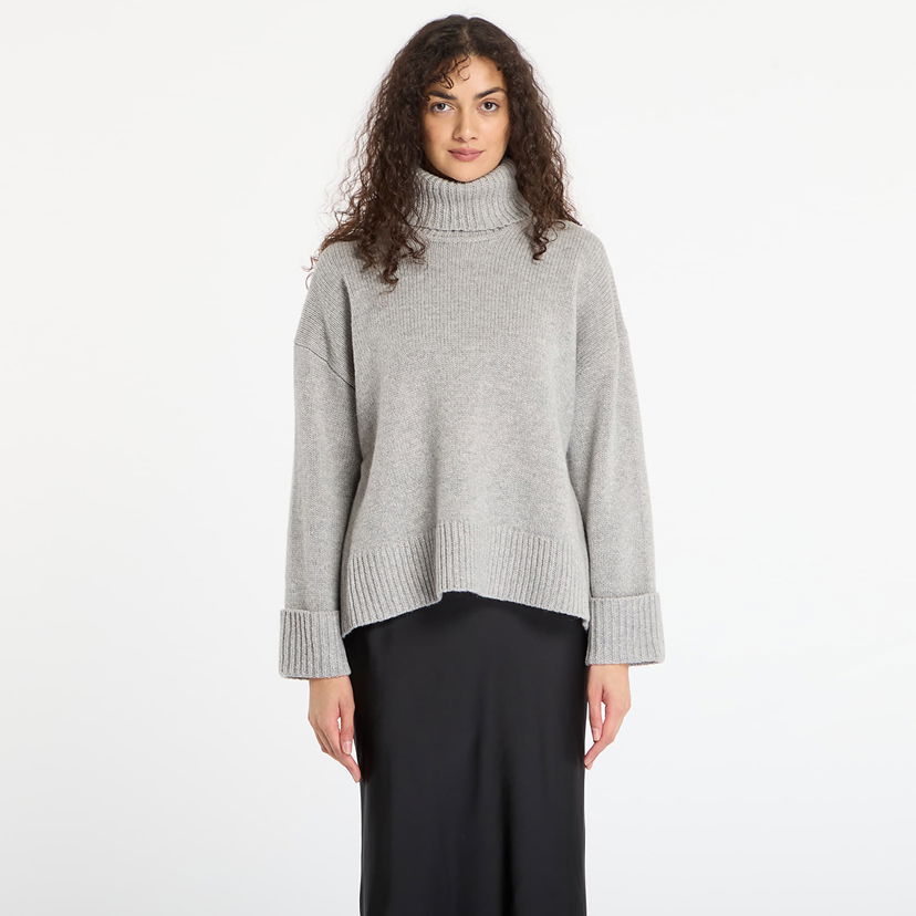 Пуловер Samsoe Samsoe Sakeiku Turtleneck Sweater Сиво | F24400069_CLR000337