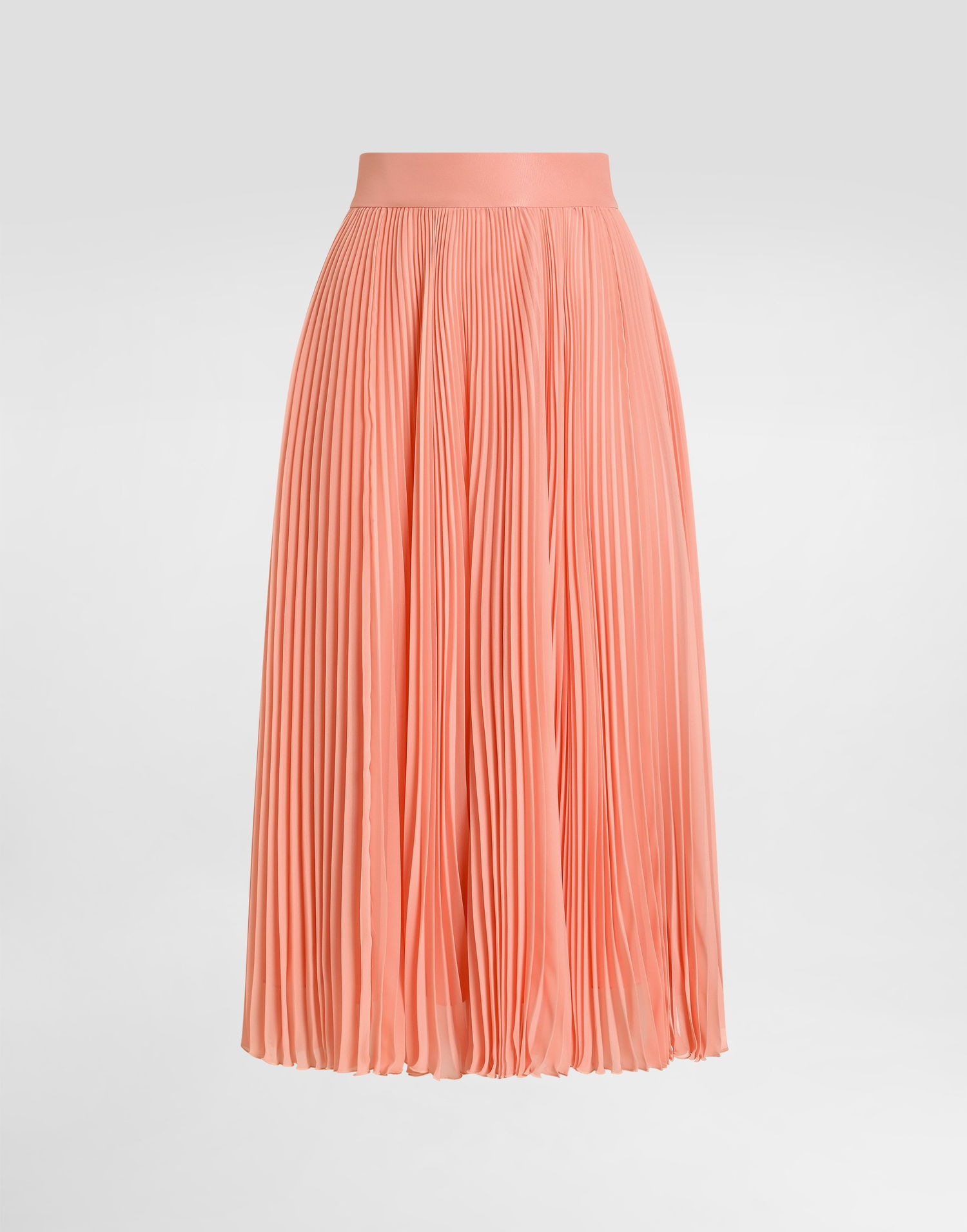 Пола Dolce & Gabbana Dolce & Gabbana Long Pleated Chiffon Skirt Оранжево
 | F4C7PTFUSNWF0586, 0