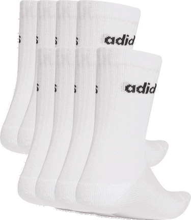 Чорапи adidas Performance Socks Linear Cushioned 10 Pair Pack Бяло | KF9091, 1
