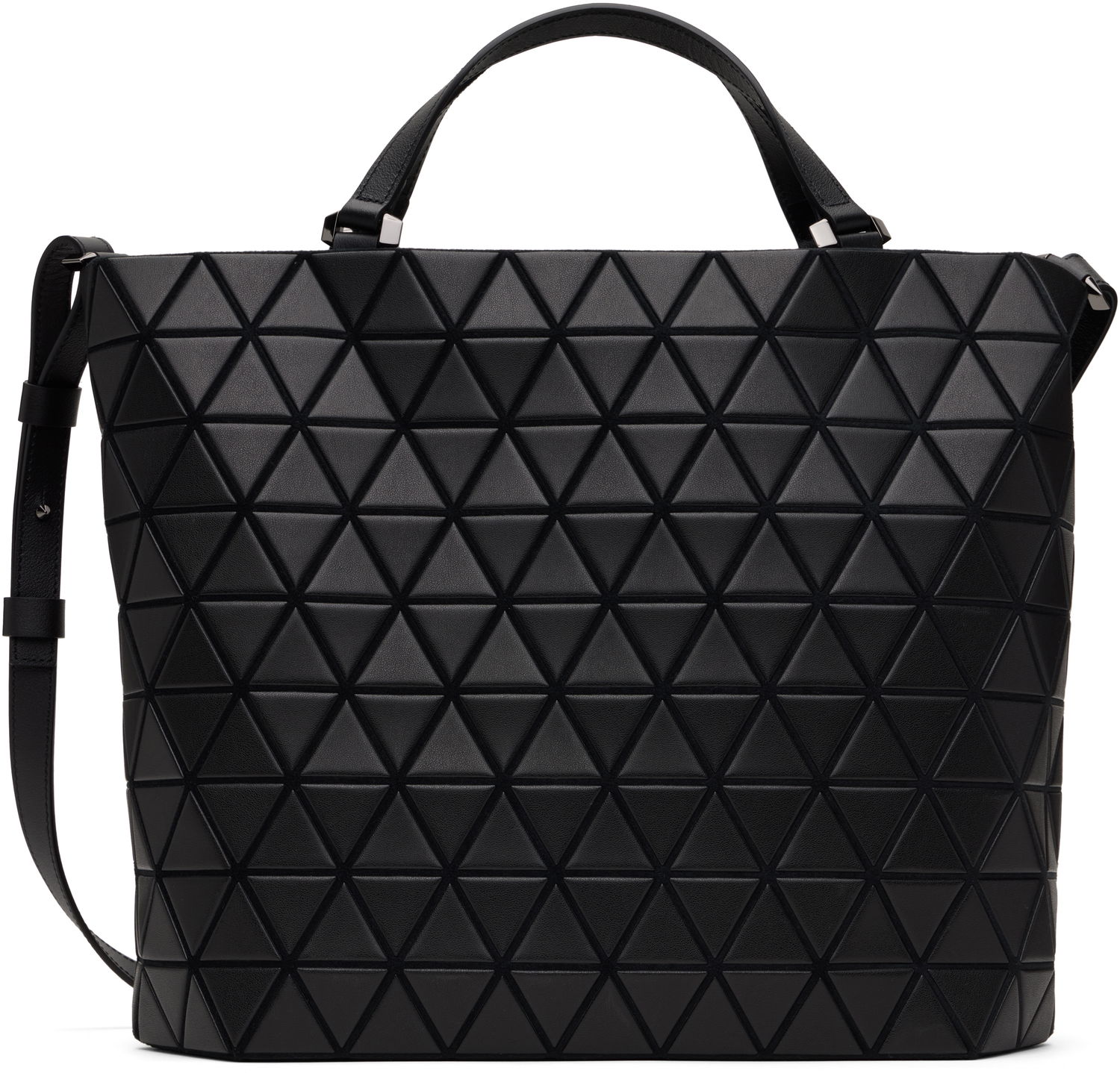 Голяма пазарска чанта BAO BAO ISSEY MIYAKE Issey Miyake Crystal Matte Tote Bag Черно | BB56AG311, 0