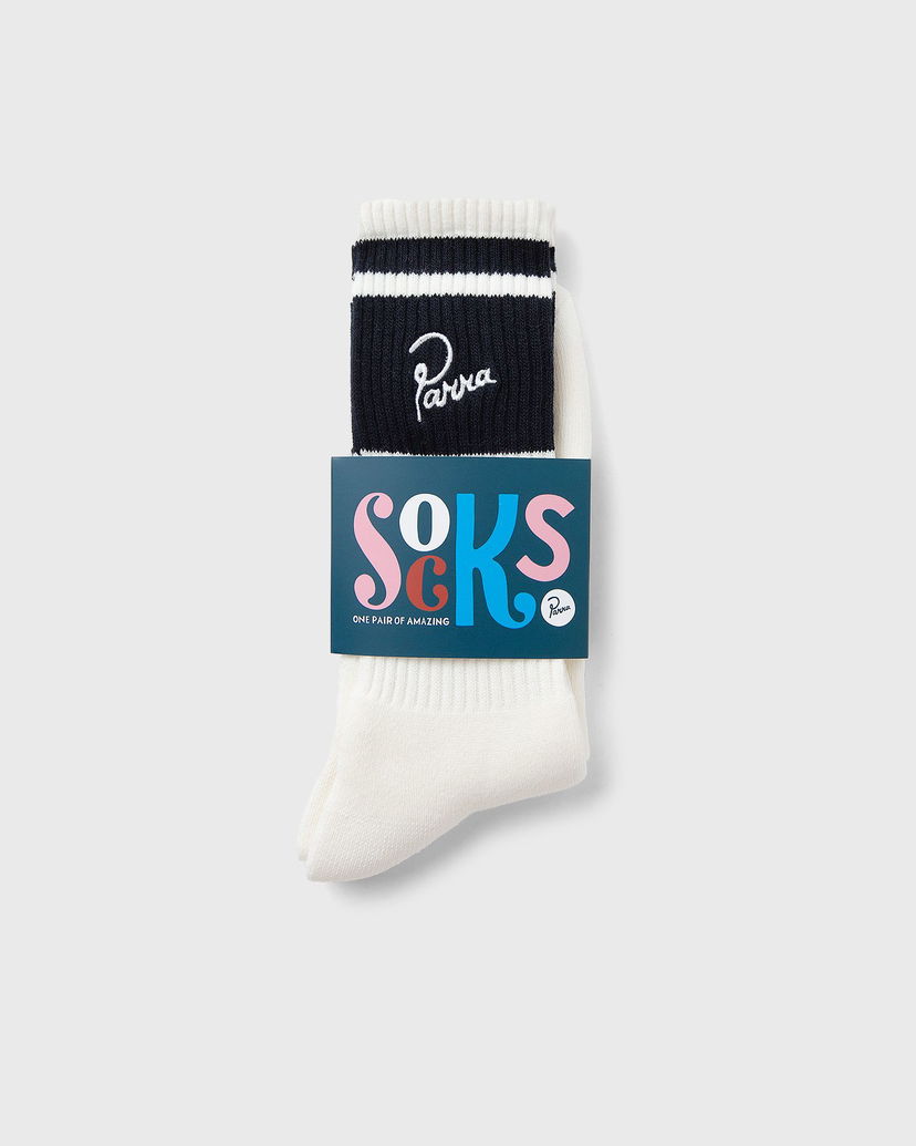 Чорапи By Parra Crew Socks Бяло | 52280