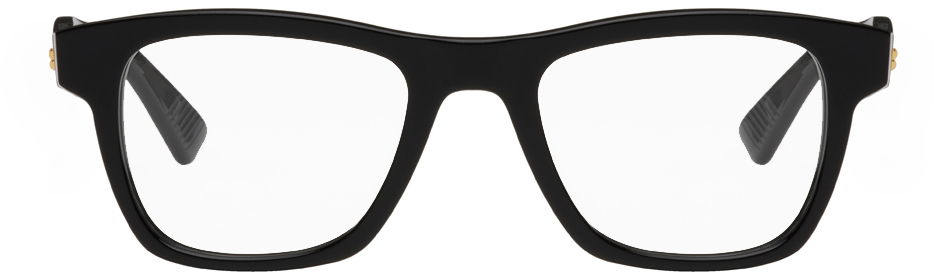 Слънчеви очила Bottega Veneta Rectangular Glasses Черно | BV1120O, 0