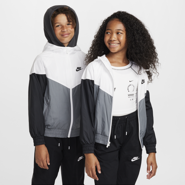 Ветровка Nike Sportswear Windrunner Hooded Jacket Бяло | FZ5516-100, 1