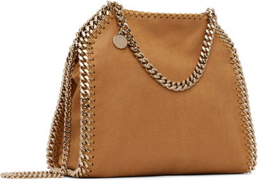 Дамска чанта Stella McCartney Stella McCartney Falabella Mini Chain Shoulder Bag Кафяво | 371223WP0404, 1