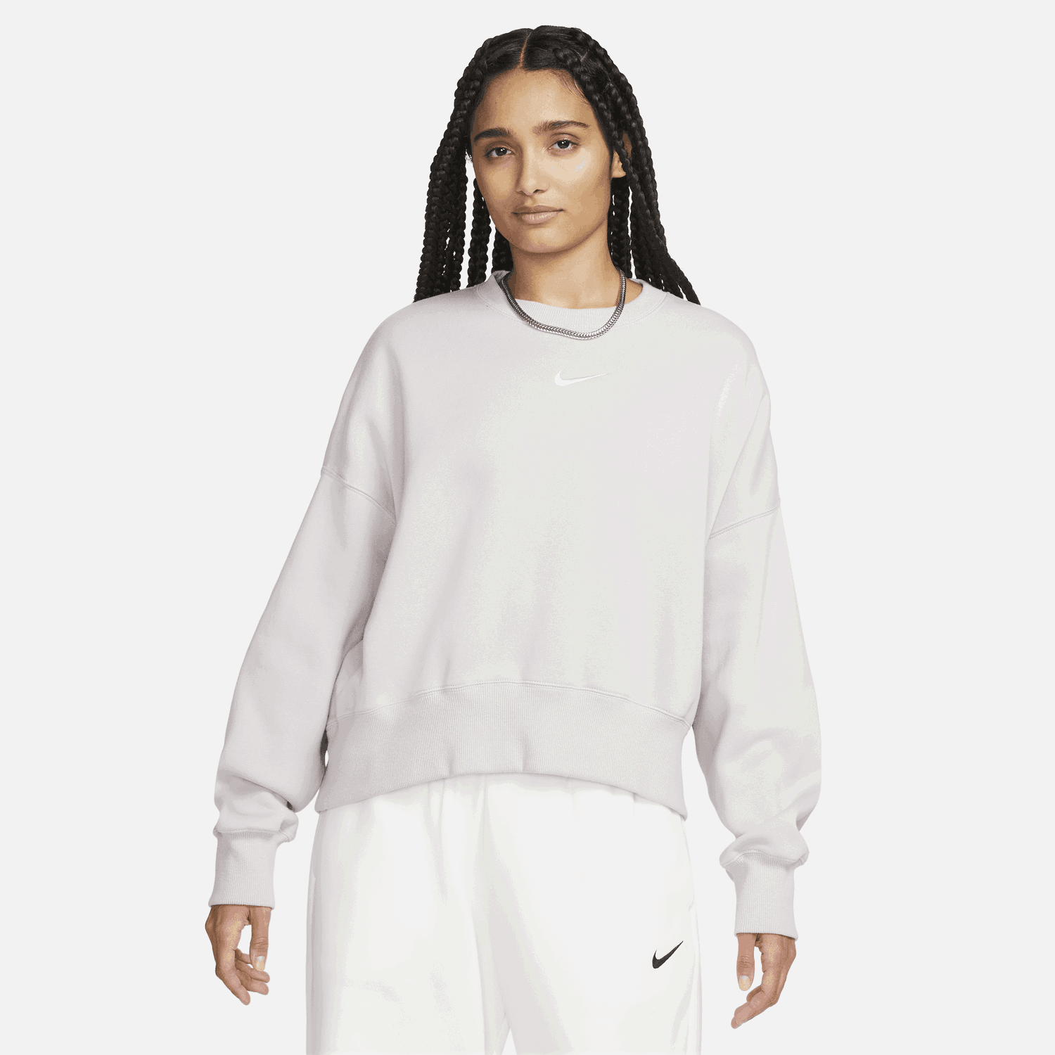 Суитчър Nike Sportswear Phoenix Fleece Бяло | DQ5761-019, 0
