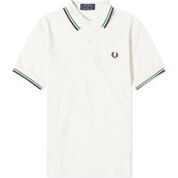 Поло тениска Fred Perry Twin Tipped Polo Tee Бяло | M12-T25, 1