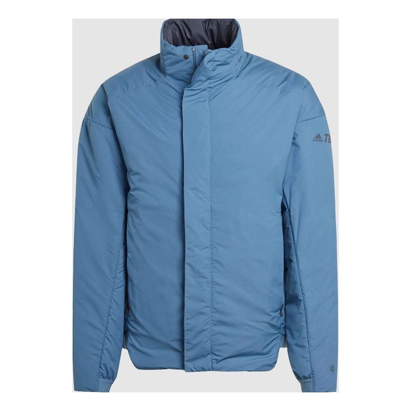 Пухо яке adidas Performance Terrex Outdoor Jacket Синьо | HG6034