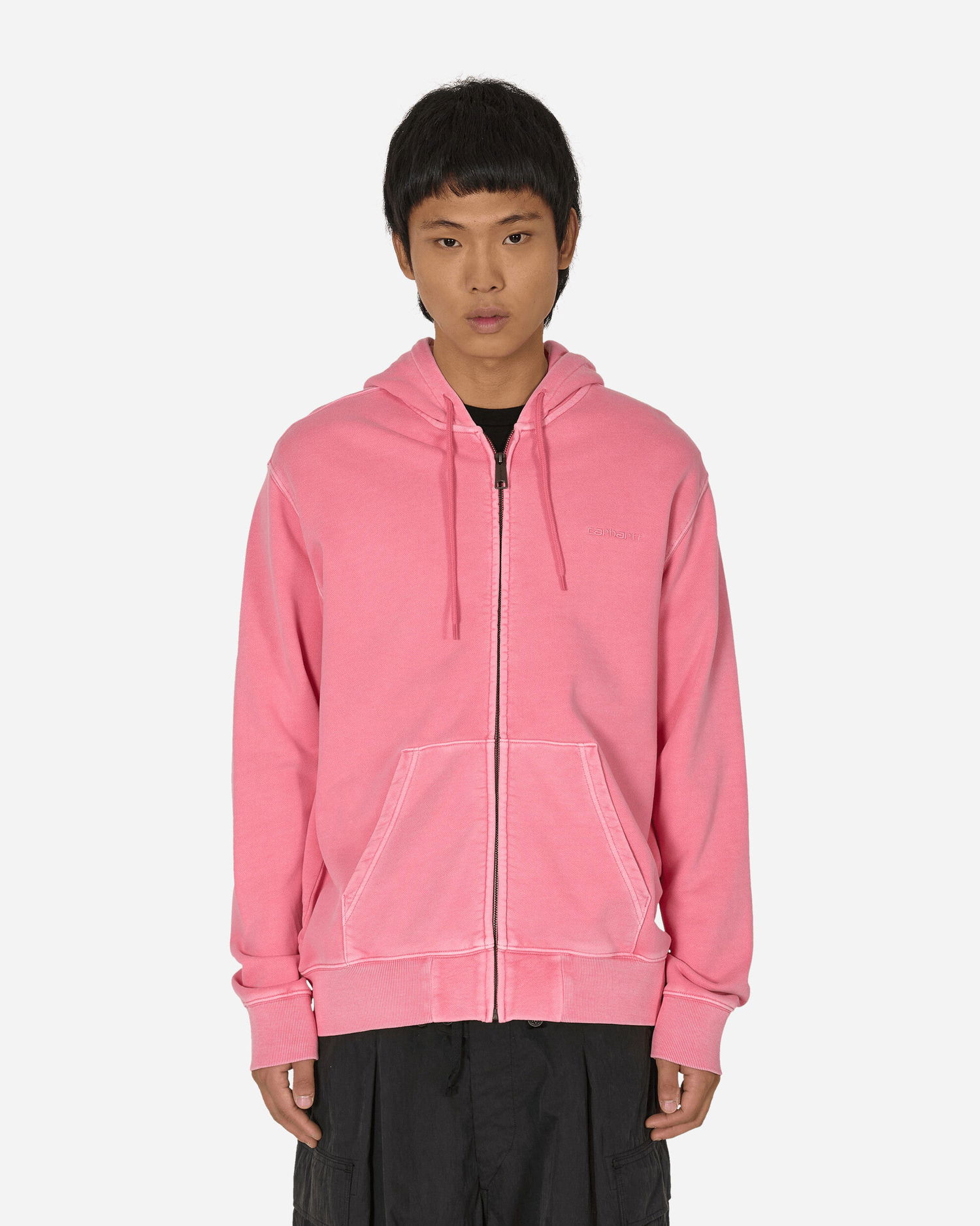 Суитчър Carhartt WIP Hooded Duster Script Jacket Charm Pink Розово | I033619 29PGD, 0