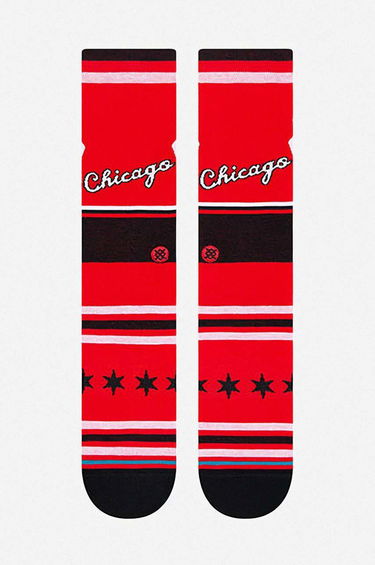 Чорапи Stance BULLS CE SOCKS Червено | 190107485500, 2