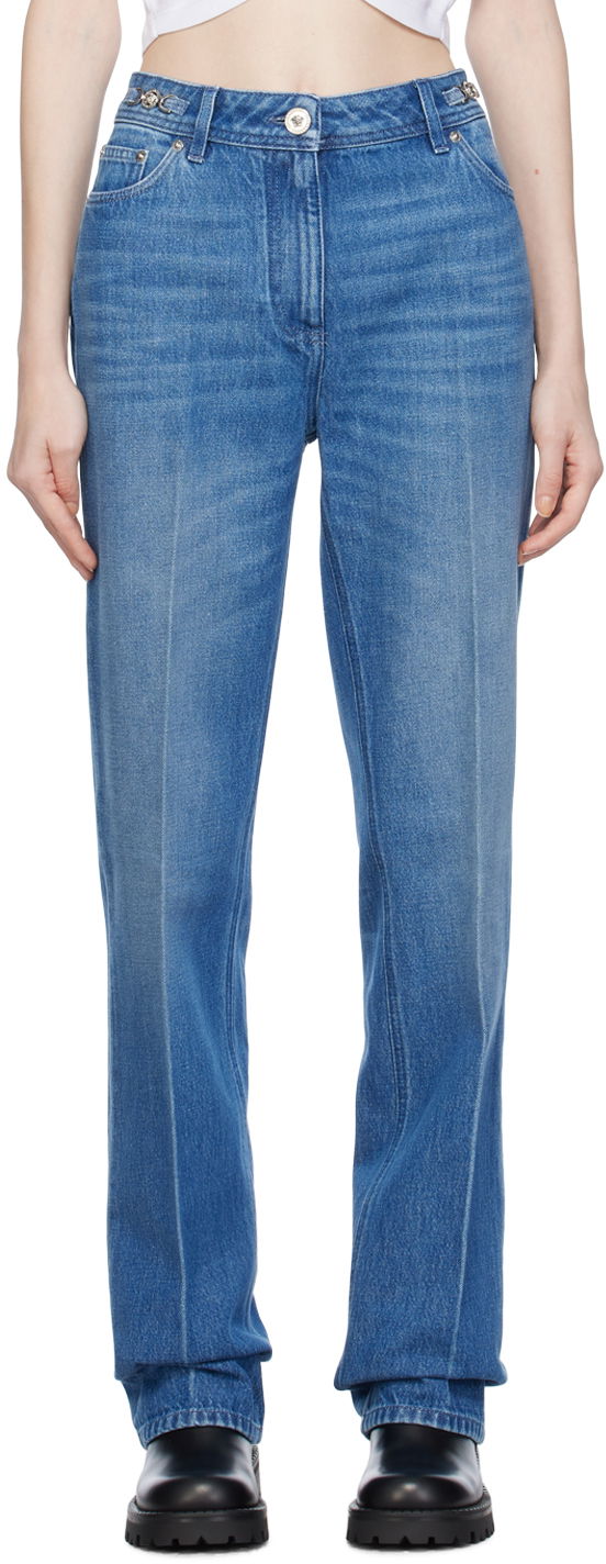 Дънки Versace Blue Tailored Синьо | 1012634_1A07079, 0