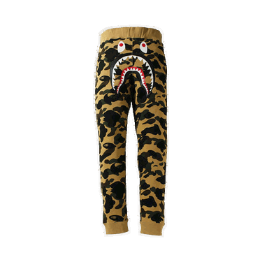 Спортни панталони BAPE 1st Camo Shark Slim Fit Sweatpants Жълто | 1H80 152 012 YELLOW, 0