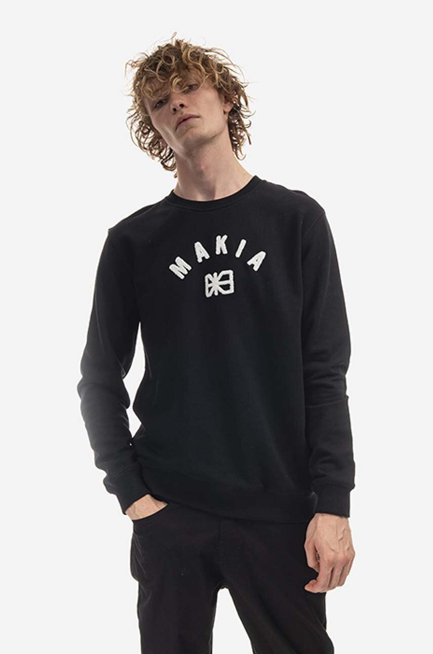 Суитчър Makia Sweatshirt Crewneck Черно | M41089, 0