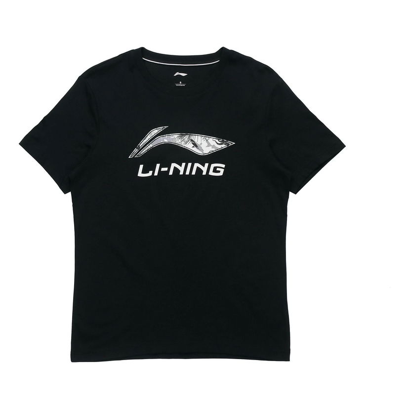Тениска Li-Ning Essential Logo Graphic T-Shirt Черно | AHSP897-5