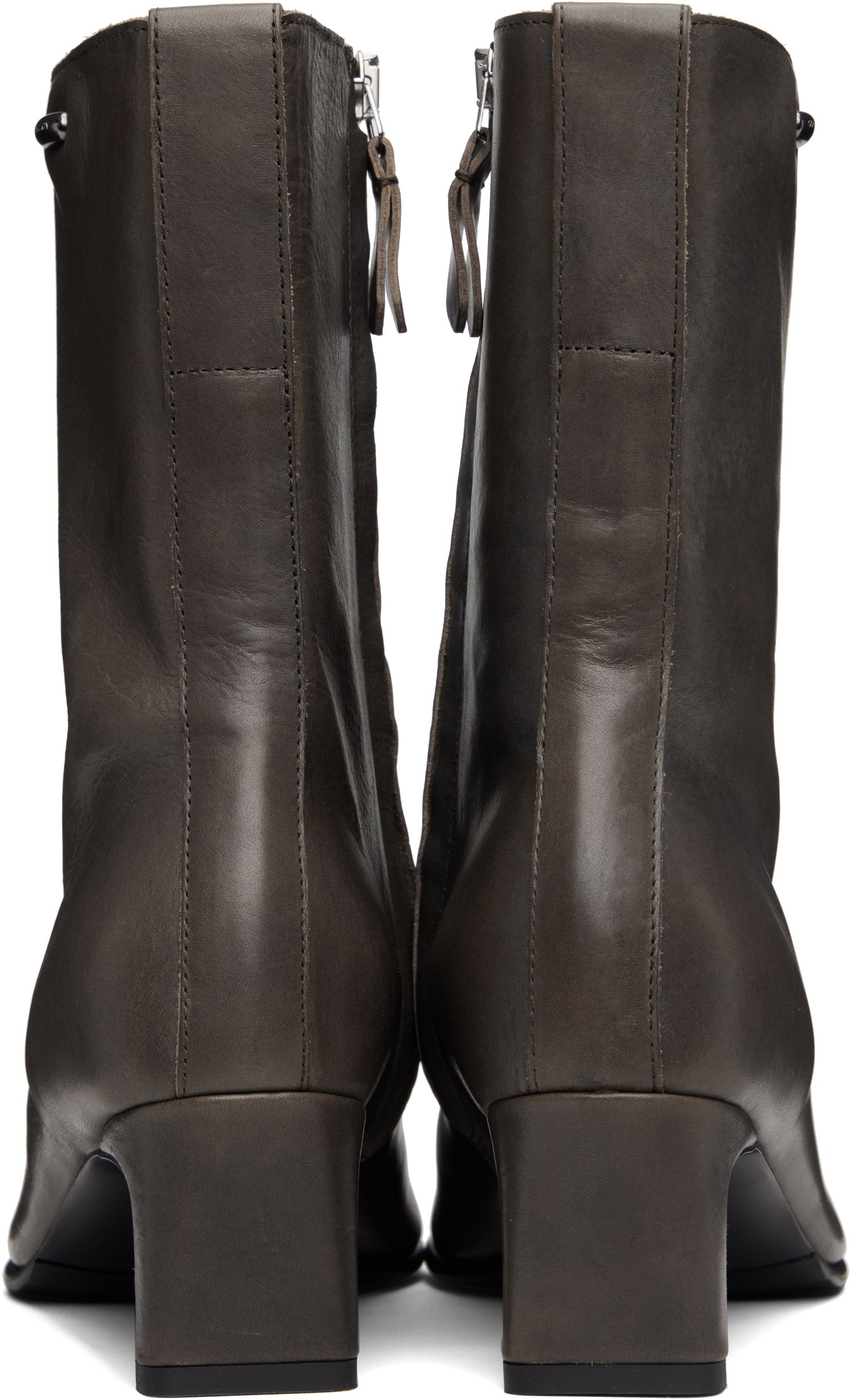 Кецове и обувки OUR LEGACY Karasu Heel Boots Сиво | A4257KP, 1