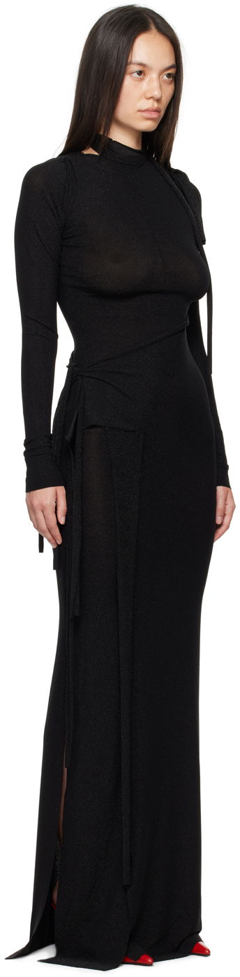 Pокля Ottolinger Ottolinger Deconstructed Maxi Dress Черно | 1040301921, 1