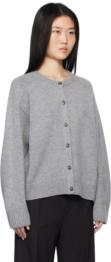 Пуловер Loulou de Saison Loulou de Saison Aidar Cardigan Черно | AIDAR, 4