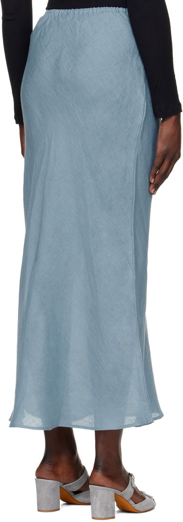 Пола Baserange Maxi Linen Skirt Синьо | SKDY-SL-SP25, 2