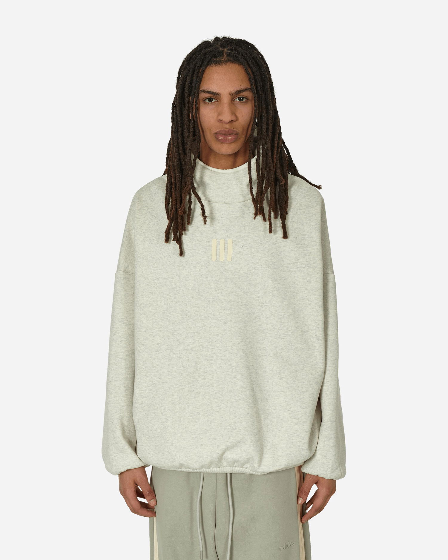 Суитчър adidas Originals Fear of God Athletics Hoodie Heather Бяло | IS5308 001, 1