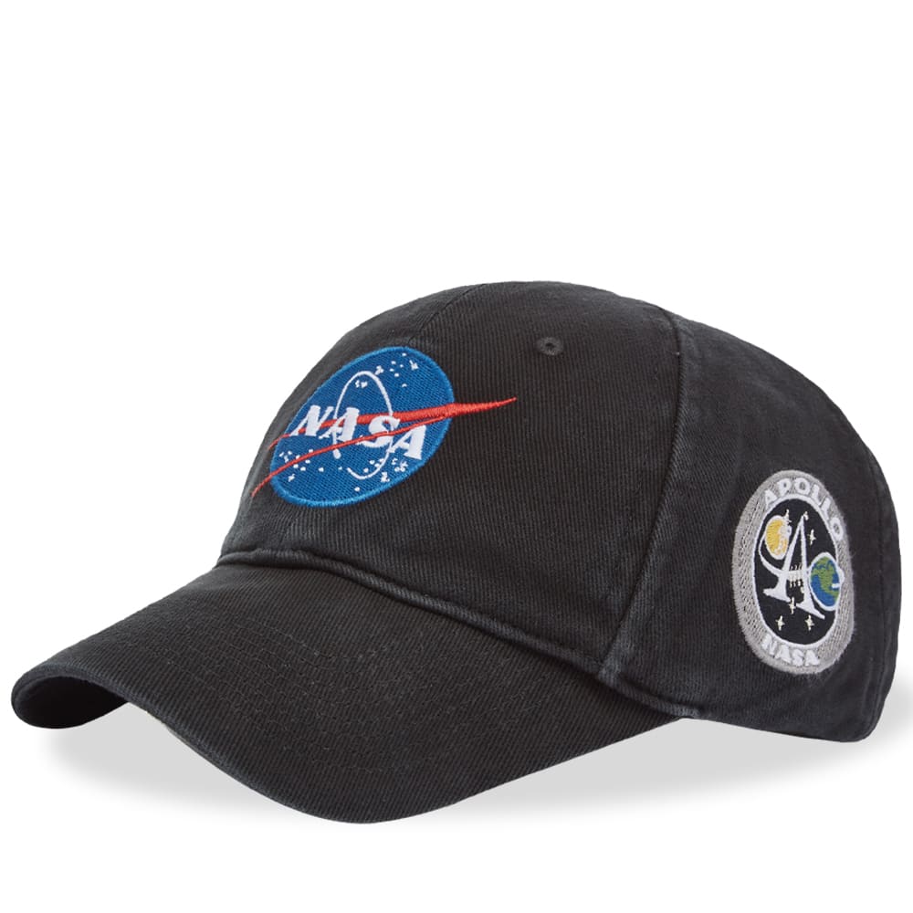 Шапка с козирка Balenciaga NASA Space Cap Black Черно | 661600-410B2-1000, 0