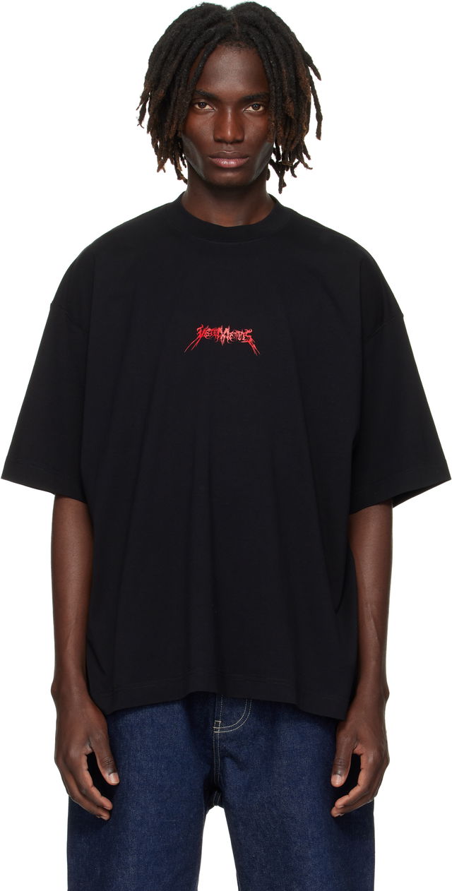 Vetements Metal Logo Regular Fit T-Shirt