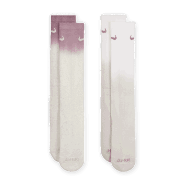 Чорапи Nike Everyday Plus Cushioned Crew Socks (2 Pairs) Лилаво | FQ1355-912, 1
