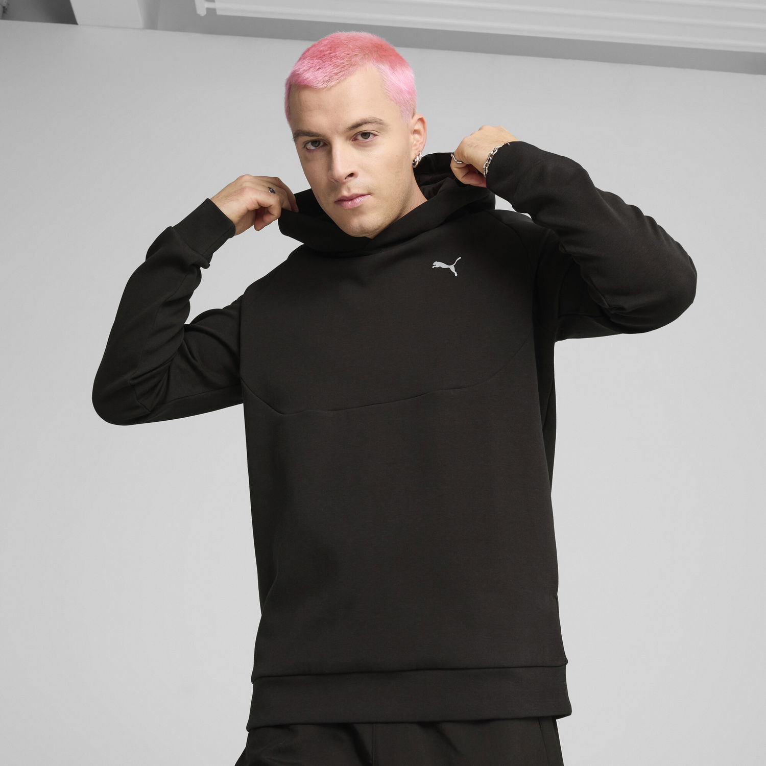 Суитчър Puma PUMATECH Hoodie Черно | 684600_01, 0