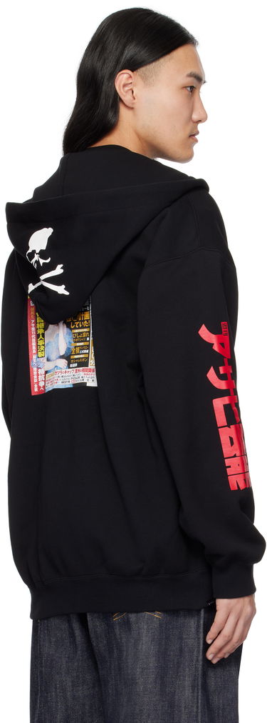 Суитчър Mastermind WORLD Mastermind World Geino Zip Hoodie Черно | MJ24C13-SW110-692, 2