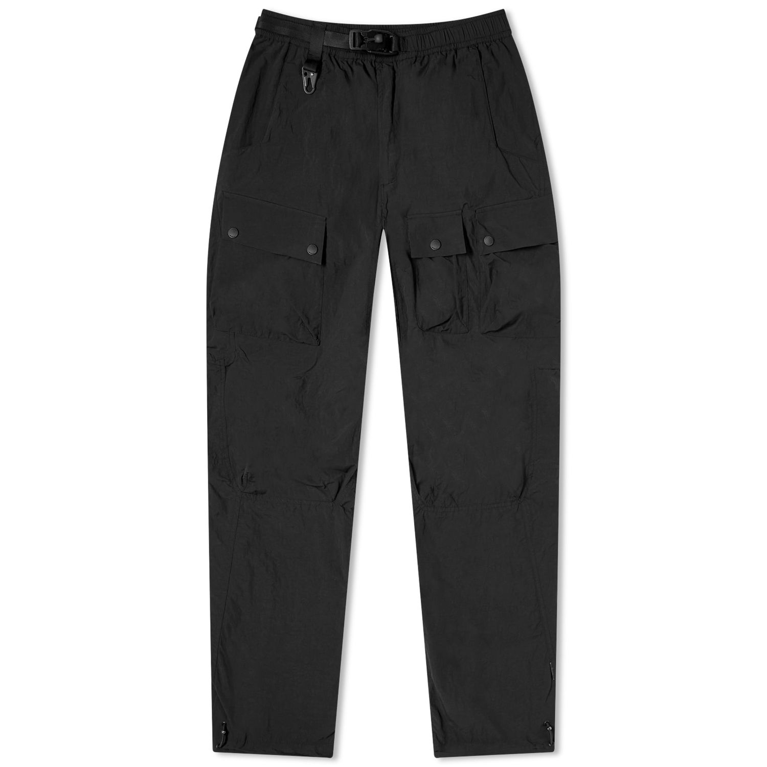 Панталони Maharishi Veg Dyed Cargo Track Pant Черно | 5040-BLK, 0