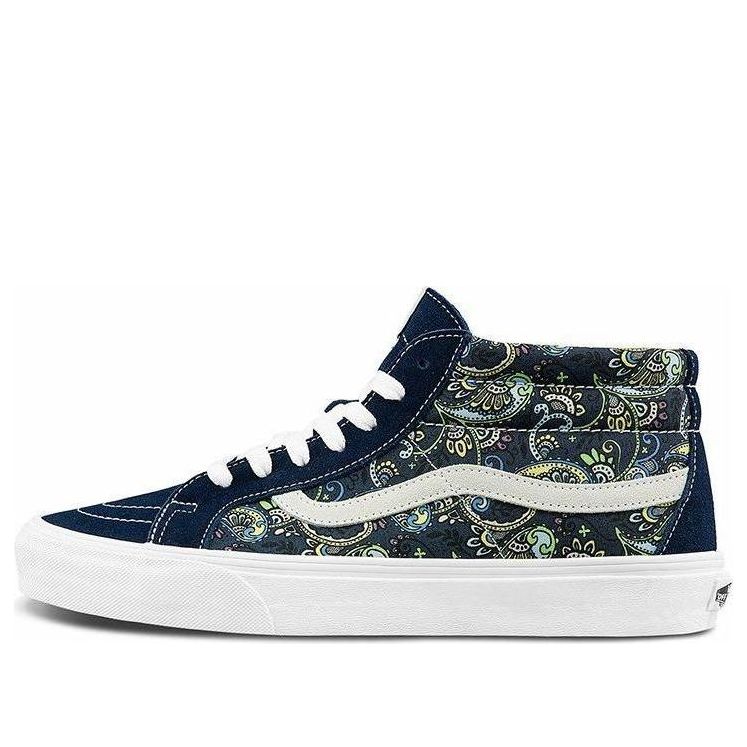 Кецове и обувки Vans Sk8-Mid Reissue 'Paisley' Синьо | VN0A391FITN
