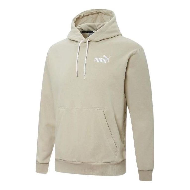 Суитчър Puma Essentials Logo Hoodie Бежово | 849585-64