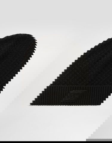 Шапка Dolce & Gabbana Dolce & Gabbana Cable-Knit Beanie Черно | GX21KZJDVCMN0000, 0