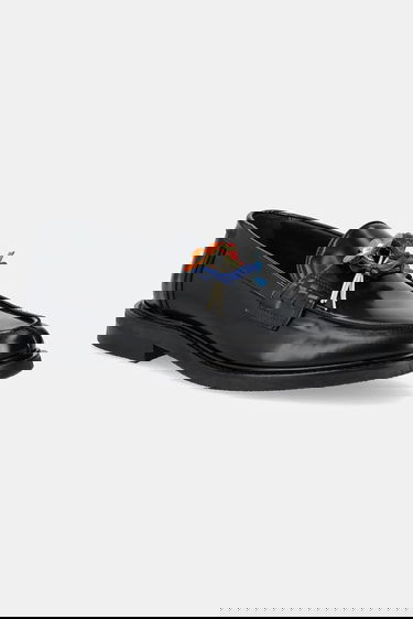 Кецове и обувки Filling Pieces Filling Pieces Loafer Bouquet Leather Loafers Черно | 44278131861, 0