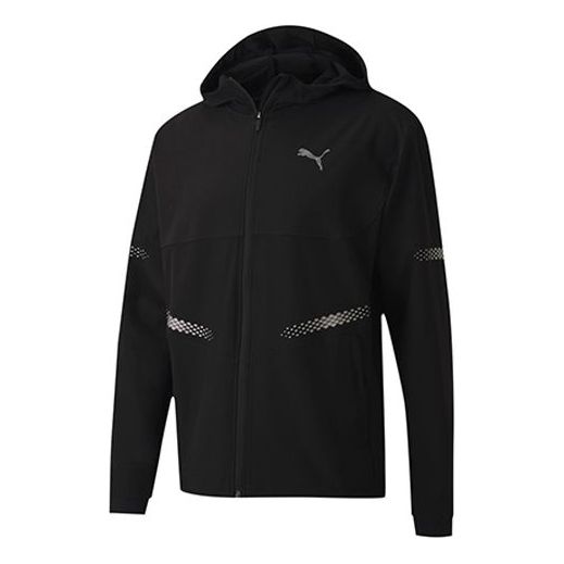 Ветровка Puma Runner ID Hooded Jacket Черно | 519382-01