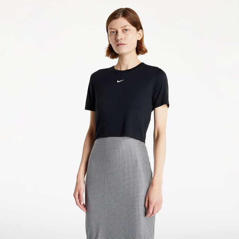 Облекло Nike Sportswear Essential Crop Top Черно | DD1328-010