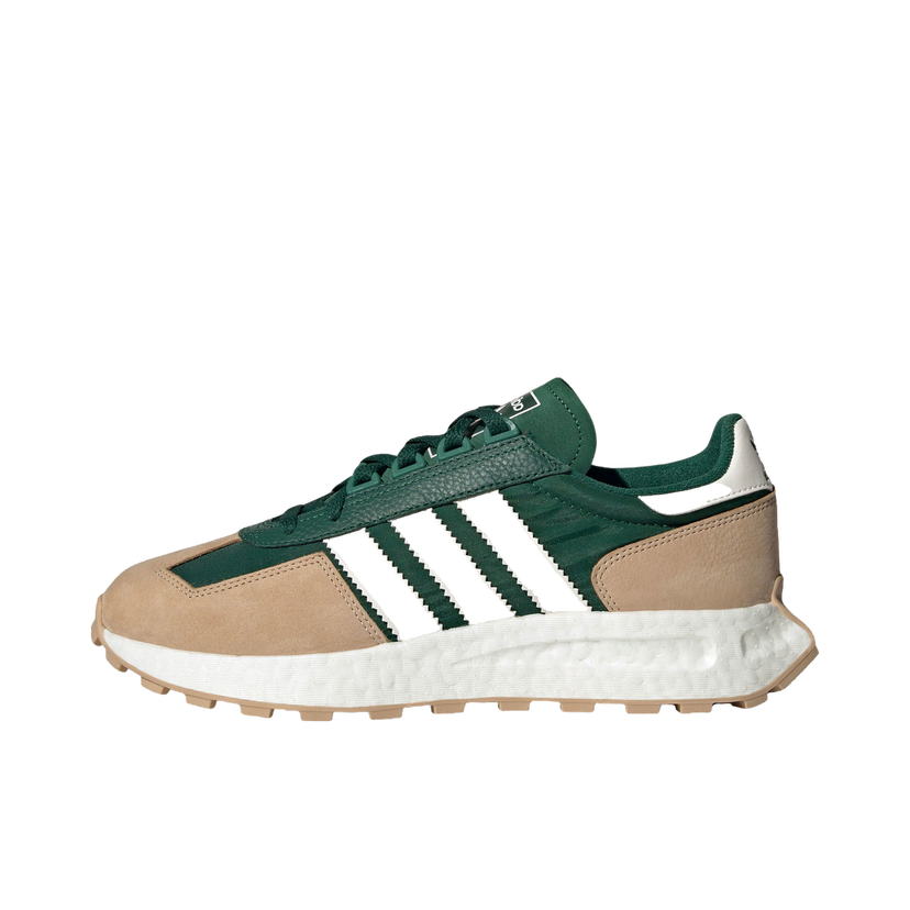 Кецове и обувки adidas Originals Retropy E5 Dark Green Core White Magic Beige Бежово | IE4553