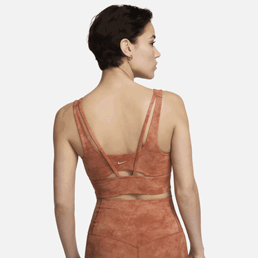 Сутиен Nike Zenvy Tie-Dye Кафяво | FN2914-825, 3